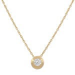 GARGANTILLA ORO 18KL CHATON - 7MM