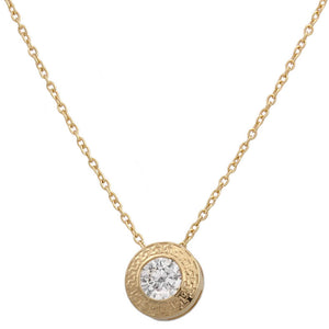 GARGANTILLA ORO 18KL CHATON - 9MM 
