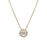 GARGANTILLA ORO 18KL CIRCONITAS - 7.5MM