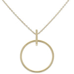 GARGANTILLA ORO 18KL CIRCULO