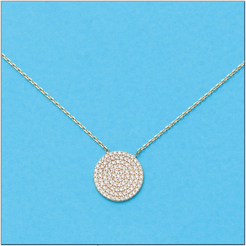 GARGANTILLA ORO 18KL CIRCULO CIRCONITAS