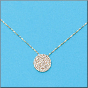 GARGANTILLA ORO 18KL CIRCULO CIRCONITAS