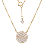 GARGANTILLA ORO 18KL CIRCULO CIRCONITAS