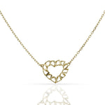 GARGANTILLA ORO 18KL CORAZON