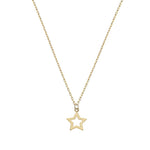 GARGANTILLA ORO 18KL ESTRELLA