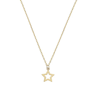 GARGANTILLA ORO 18KL ESTRELLA
