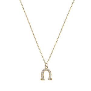 GARGANTILLA ORO 18KL HERRADURA