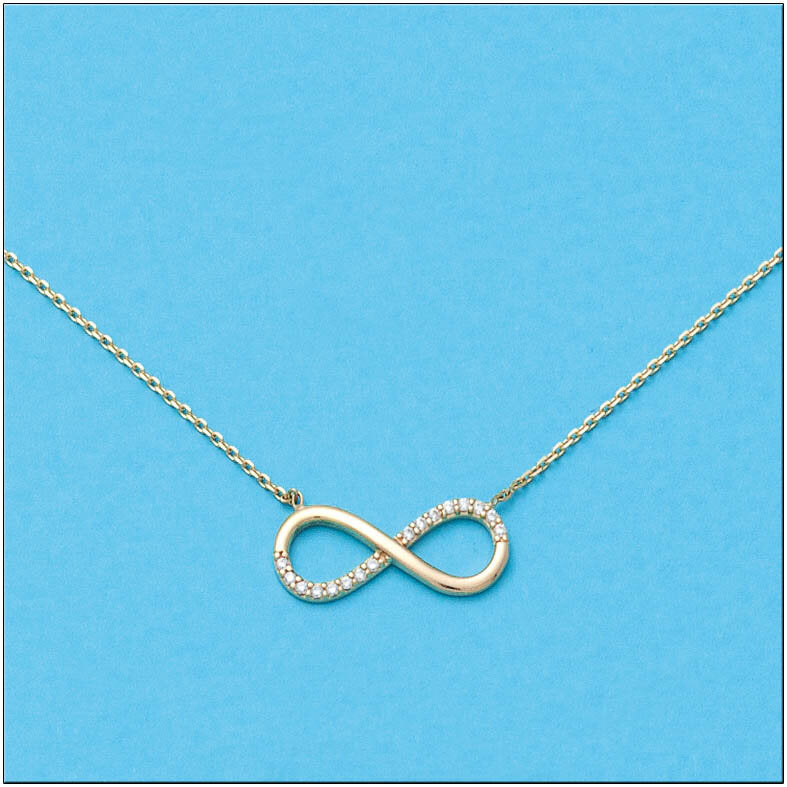 GARGANTILLA ORO 18KL INFINITO CIRCONITAS