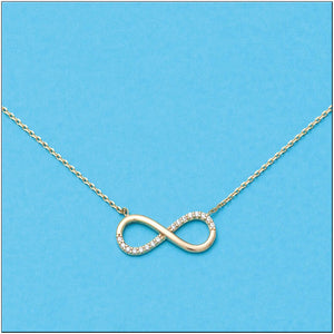 GARGANTILLA ORO 18KL INFINITO CIRCONITAS