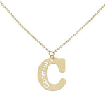 GARGANTILLA ORO 18KL LETRA + NOMBRE - Abecedario: a 