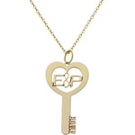 GARGANTILLA ORO 18KL LLAVE INICIALES