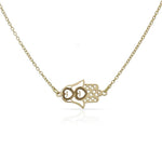 GARGANTILLA ORO 18KL MANO FATIMA