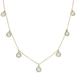 GARGANTILLA ORO 18KL MINI CHARMS CIRCONITAS
