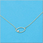 GARGANTILLA ORO 18KL OVAL CIRCONITA