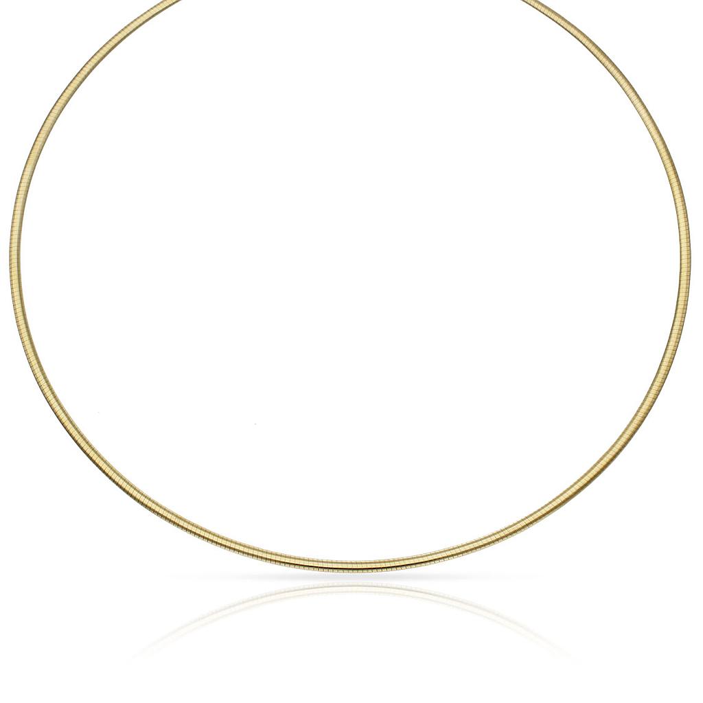 GARGANTILLA ORO 18KL TALLADA - 2.50MM - Peso: 12.30 gr 
