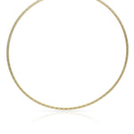 GARGANTILLA ORO 18KL TALLADA 3MM - Peso: 16.85 gr 