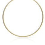 GARGANTILLA ORO 18KL TALLADA 4MM - Peso: 22.90 gr 