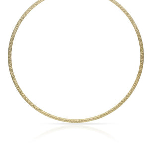 GARGANTILLA ORO 18KL TALLADA 4MM - Peso: 22.90 gr 