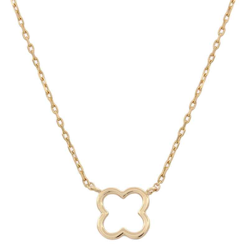 GARGANTILLA ORO 18KL TREBOL