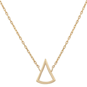 GARGANTILLA ORO 18KL TRIANGULO