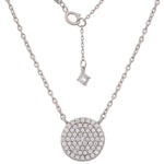 GARGANTILLA ORO BLANCO 18KL CIRCULO