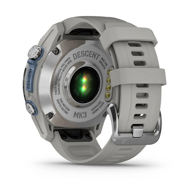 Garmin Descent Mk3 43mm Acero y Silicona Gris 010-02753-04