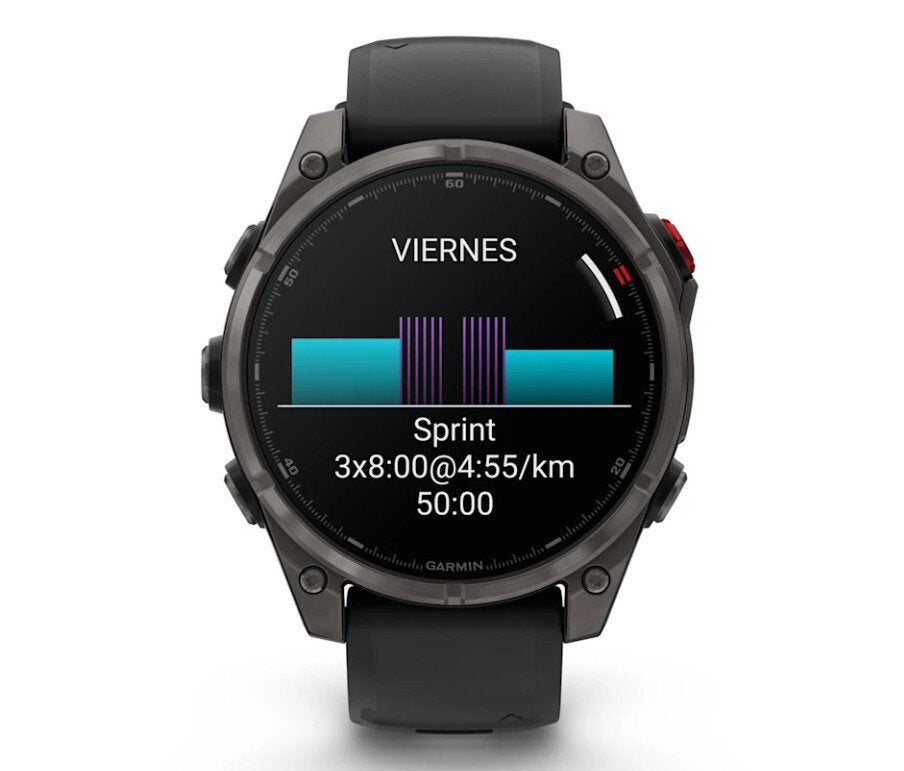 Garmin fēnix 8 Pro 47 mm AMOLED Titanio DLC 010-03198-01