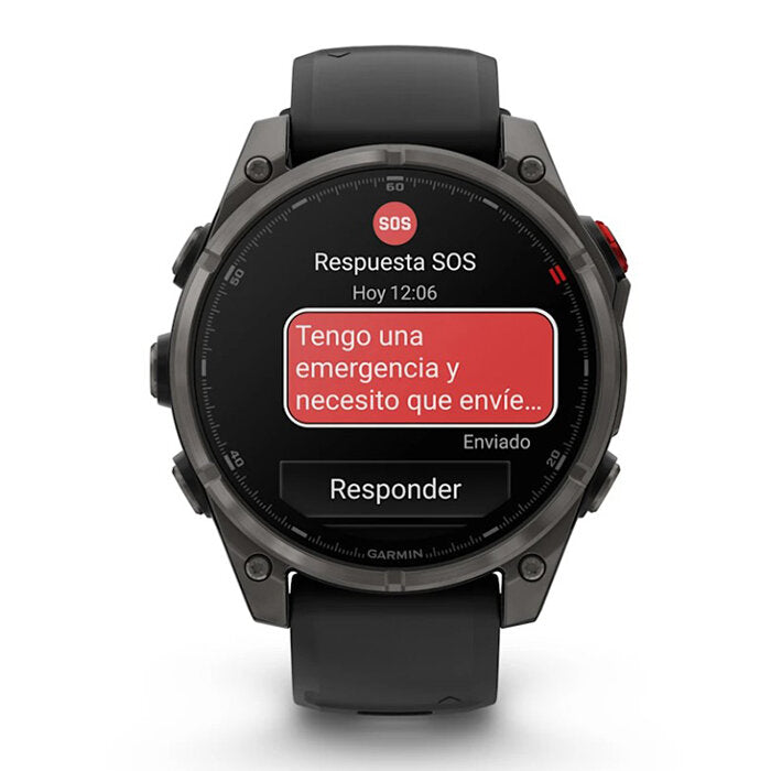 Garmin fēnix 8 Pro 47 mm AMOLED Titanio DLC 010-03198-01