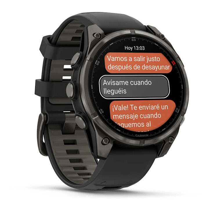 Garmin fēnix 8 Pro 47 mm AMOLED Titanio DLC 010-03198-01