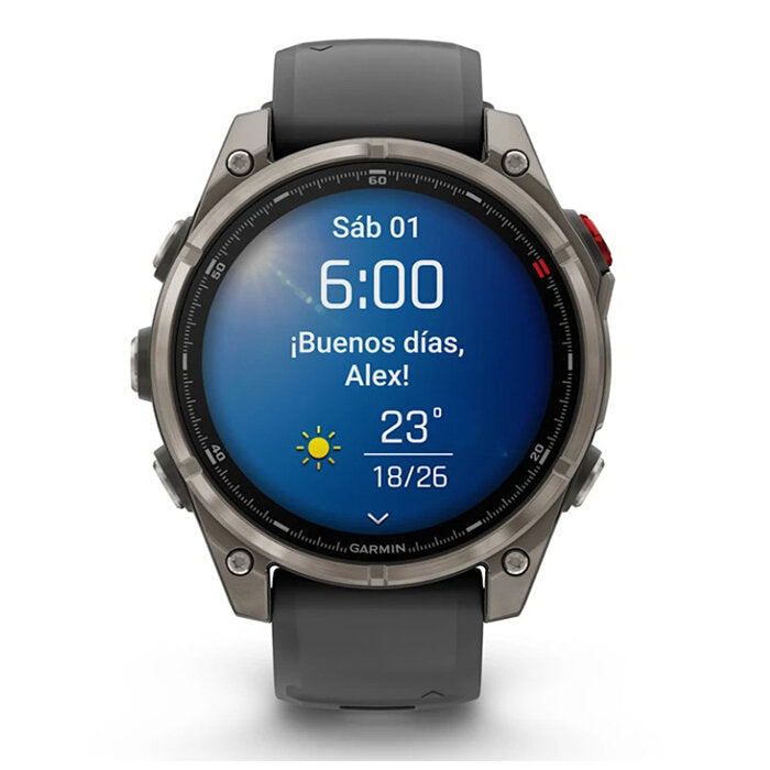 Garmin fēnix 8 Pro 47 mm AMOLED Titanio DLC 010-03198-11