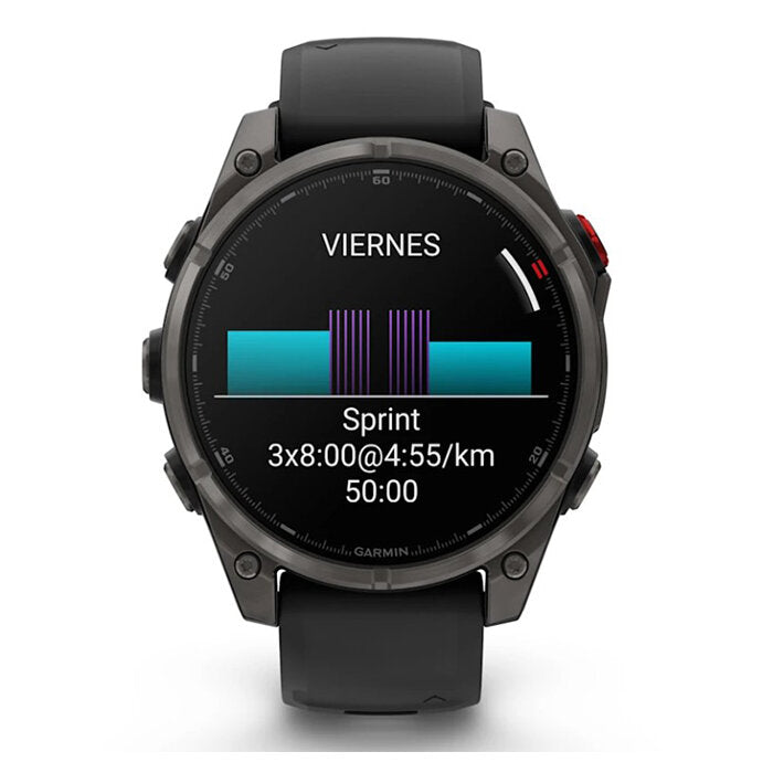 Garmin fēnix 8 Pro 47 mm AMOLED Titanio DLC 010-03198-11