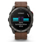 Garmin fēnix 8 Pro 51 mm AMOLED Titanio Cuero 010-03199-40