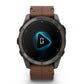 Garmin fēnix 8 Pro 51 mm AMOLED Titanio Cuero 010-03199-40