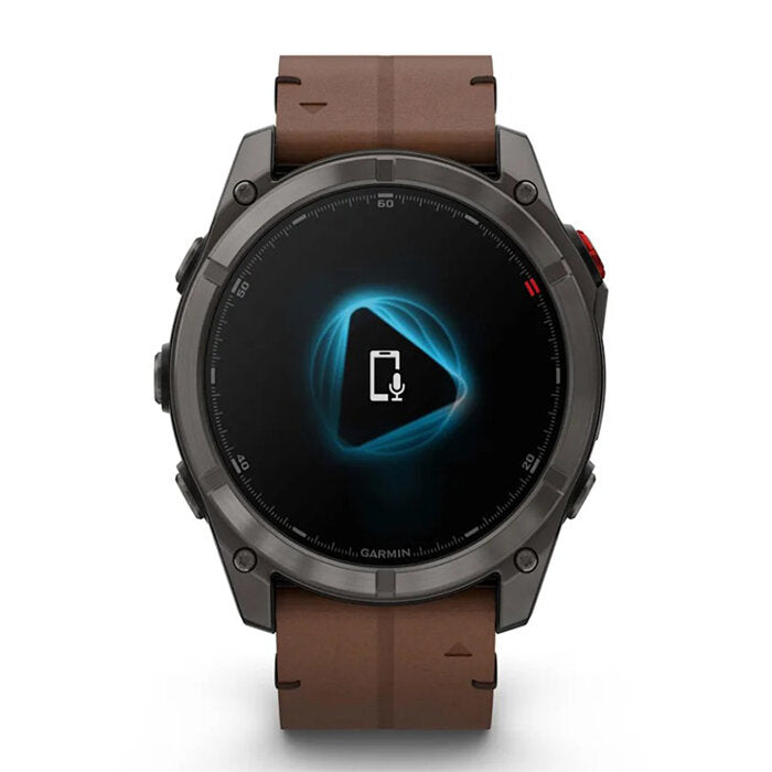 Garmin fēnix 8 Pro 51 mm AMOLED Titanio Cuero 010-03199-40