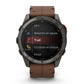 Garmin fēnix 8 Pro 51 mm AMOLED Titanio Cuero 010-03199-40