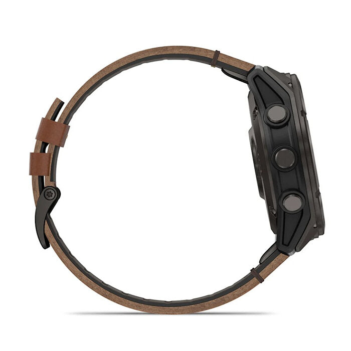Garmin fēnix 8 Pro 51 mm AMOLED Titanio Cuero 010-03199-40