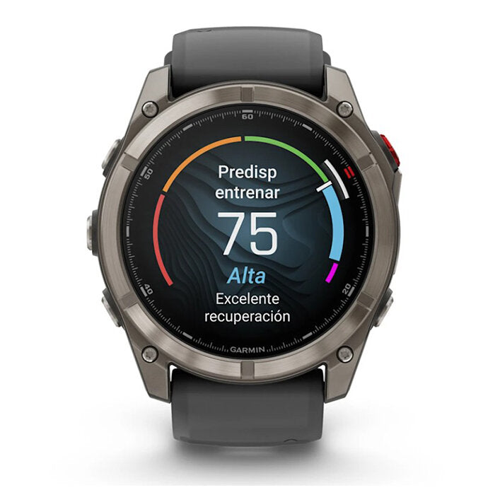Garmin fēnix 8 Pro 51 mm AMOLED Titanio negro/gris 010-03199-11