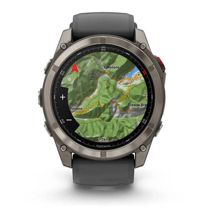 Garmin fēnix 8 Pro 51 mm AMOLED Titanio negro/gris 010-03199-11