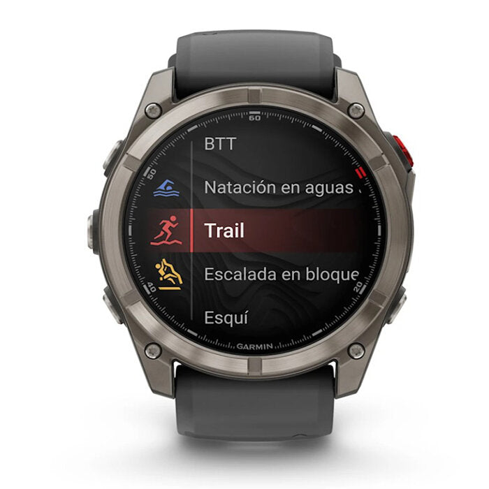 Garmin fēnix 8 Pro 51 mm AMOLED Titanio negro/gris 010-03199-11