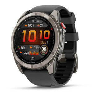 Garmin fēnix 8 Pro 51 mm AMOLED Titanio negro/gris 010-03199-11