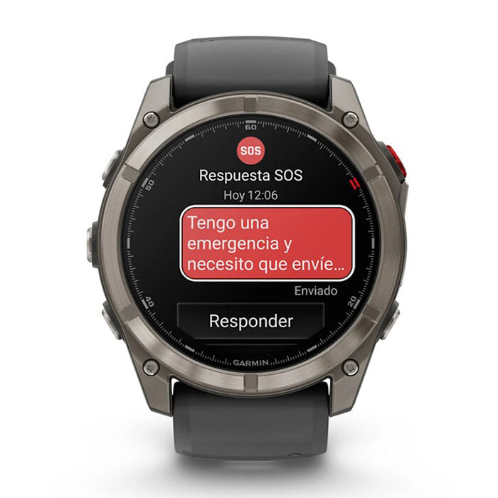 Garmin fēnix 8 Pro 51 mm AMOLED Titanio negro/gris 010-03199-11