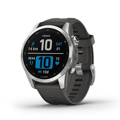 Garmin Fénix 7S Plata con Correa Gris 010-02539-01