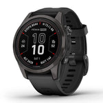 Garmin Fénix 7S Pro Solar Zafiro Titanio Negro 010-02776-11