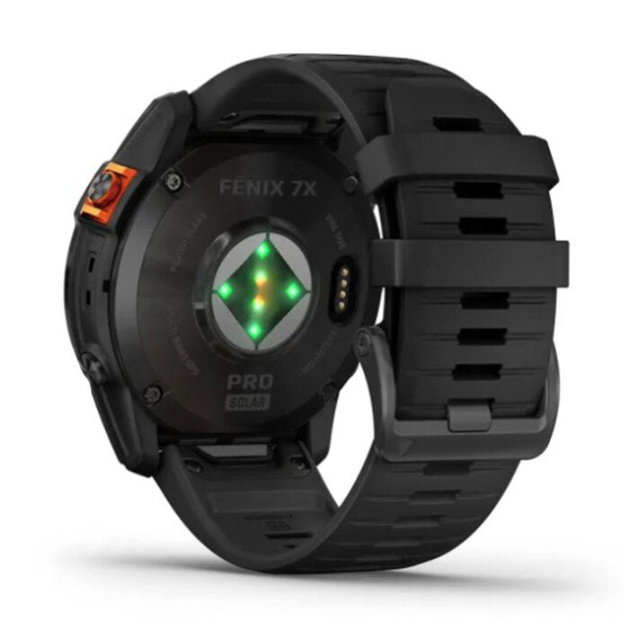 Garmin Fenix 7X Pro Solar Gris correa negra 010-02778-01