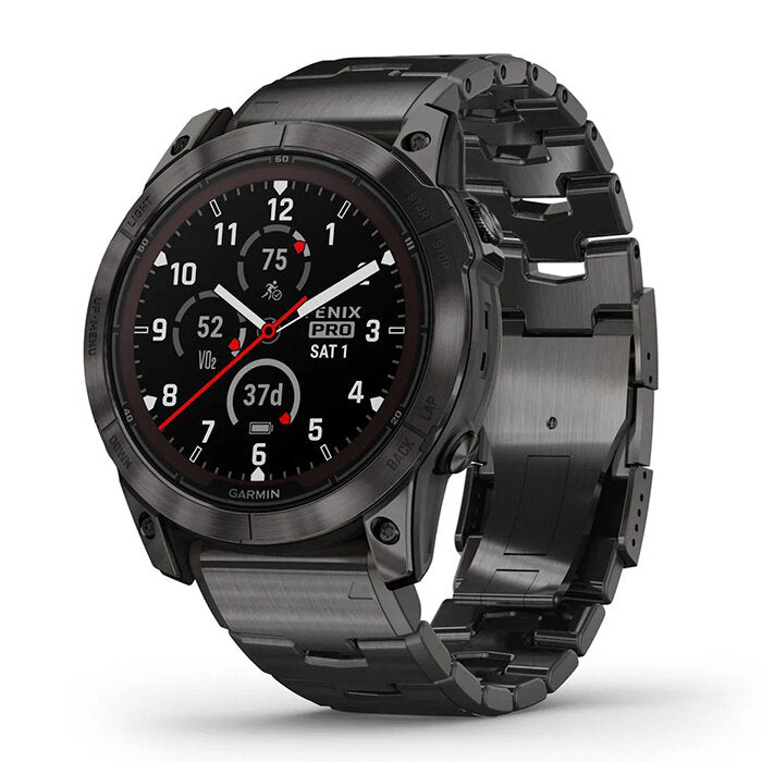 Garmin Fénix 7X Pro Solar Zafiro Gris Carbón Titanio 010-02778-30
