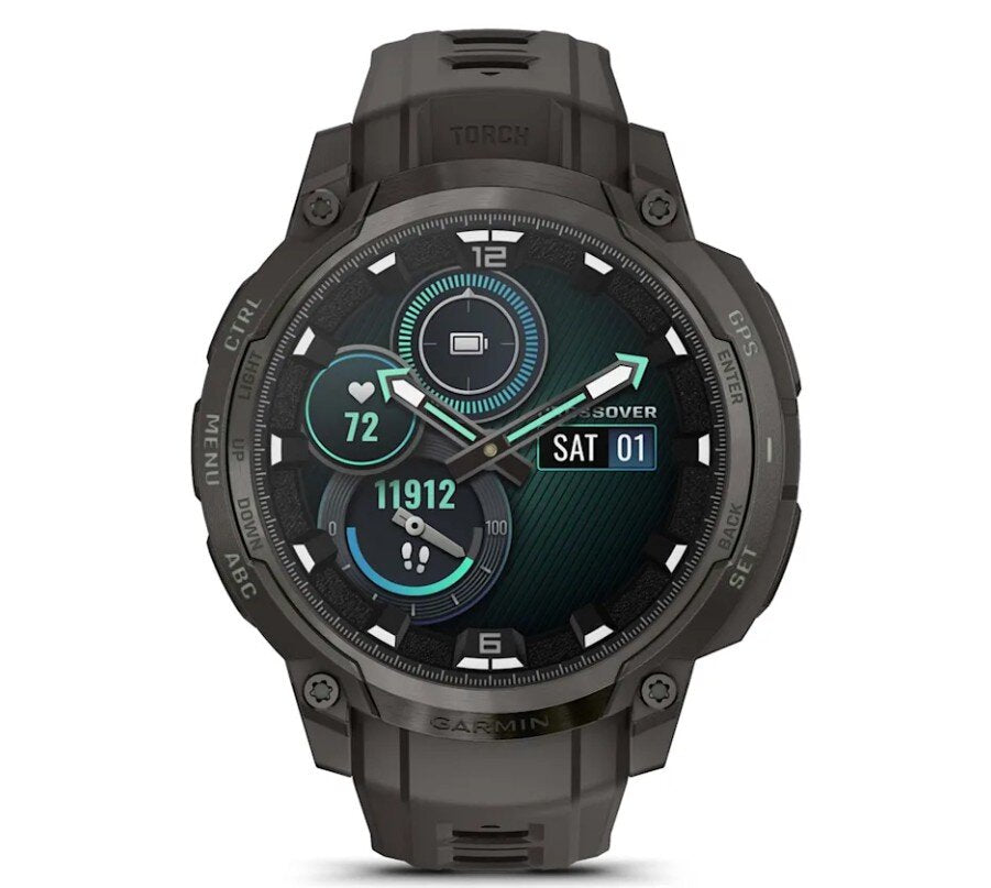 Garmin Instinct Crossover AMOLED Gris 010-03398-00