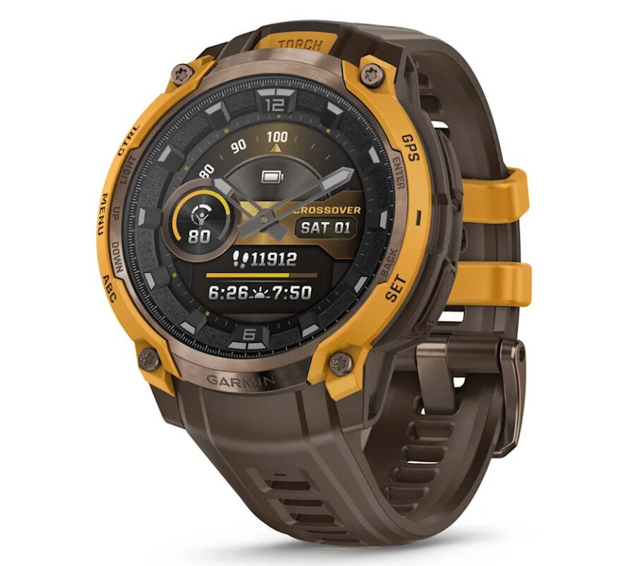 Garmin Instinct Crossover AMOLED Marrón 010-03398-01