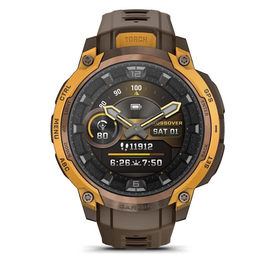 Garmin Instinct Crossover AMOLED Marrón 010-03398-01