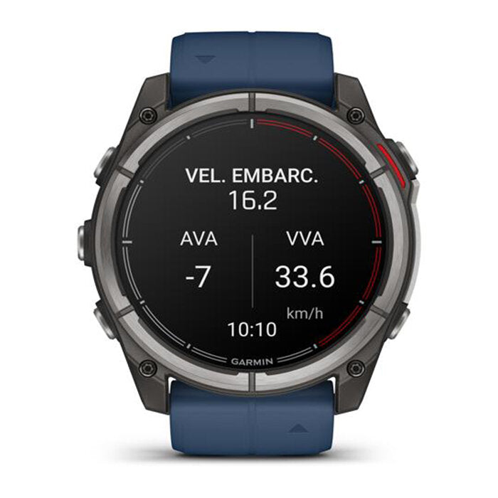Garmin Quatix 8 51 mm – AMOLED - Zafiro - Titanio