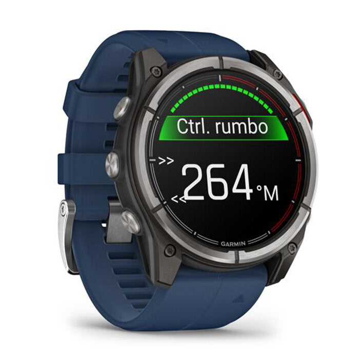 Garmin Quatix 8 51 mm – AMOLED - Zafiro - Titanio